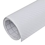 Vidaxl film fibre de carbone 3d vinyl blanc 152 x 200 cm pour voiture Vidaxl film fibre de carbone 3d vinyl blanc 152 x 200 cm pour voiture