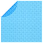 Vidaxl film solaire de piscine ronde pe 455 cm bleu