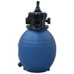 Vidaxl filtre à sable pour piscine avec vanne 4 positions bleu 300 mm Vidaxl filtre à sable pour piscine avec vanne 4 positions bleu 300 mm