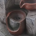 Vidaxl fontaine d'intrieur avec lampe led polyrsine
