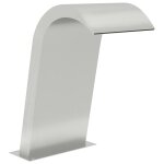 Vidaxl fontaine de piscine 50x30x60 cm acier inoxydable