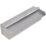 Vidaxl fontaine rectangulaire de piscine avec led inox 30 cm Vidaxl fontaine rectangulaire de piscine avec led inox 30 cm