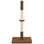 Vidaxl grattoir marron 40x40x80 cm sisal