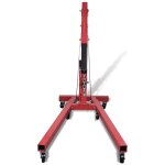 Vidaxl grue pliable pour moteurs 2 tonnes 88, 2 kg