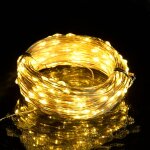 Vidaxl guirlande lumineuse avec 150 led blanc chaud 15 m