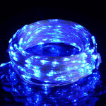 Vidaxl guirlande lumineuse avec 150 led bleu 15 m