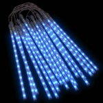 Vidaxl guirlandes lumineuses 20 pcs 30 cm 480 led bleues int / ext