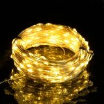 Vidaxl guirlande lumineuse avec 300 led blanc chaud 30 m