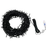 Vidaxl guirlande lumineuse 400 led int / ext 40 m blanc froid