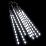 Vidaxl guirlandes lumineuses 8 pcs 30 cm 192 led blanc froid int / ext