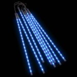 Vidaxl guirlandes lumineuses 8 pcs 50 cm 288 led bleues int / ext