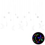 Vidaxl guirlande lumineuse toile et lune avec tlcommande 345 led