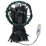 Vidaxl guirlande lumineuse filet d'arbre de nol 300 led 300 cm
