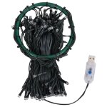 Vidaxl guirlande lumineuse filet d'arbre de nol 400 led 400 cm