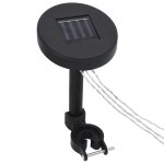 Vidaxl guirlande lumineuse  led avec panneau solaire pour belvdre