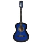 Vidaxl guitare classique de débutants et enfants bleu 3 / 4 36 Vidaxl guitare classique de débutants et enfants bleu 3 / 4 36