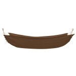 Vidaxl hamac xl chocolat