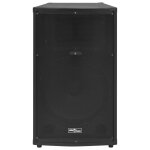 Vidaxl haut - parleur scne hifi passif professionnel 1200 w 43x43x75 cm