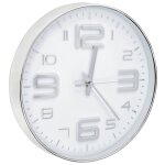 Vidaxl horloge murale 30 cm argenté Vidaxl horloge murale 30 cm argenté