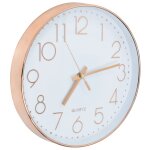 Vidaxl horloge murale 30 cm or ros