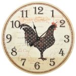 Vidaxl horloge murale avec motif de coq multicolore 60 cm mdf Vidaxl horloge murale avec motif de coq multicolore 60 cm mdf
