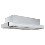 Vidaxl hotte aspirante incorpore 480 m / h aluminium acier inoxydable