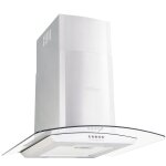 Vidaxl hotte murale 60 cm acier inoxydable 756 m / h led