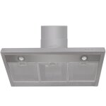 Vidaxl hotte plate acier inoxydable 900 mm