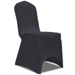 Vidaxl housse de chaise extensible 4 pcs anthracite