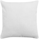 Vidaxl housses de coussin 4 pcs aspect de lin blanc 40x40 cm