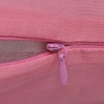Vidaxl housses de coussin 4 pcs coton rose 40x40 cm
