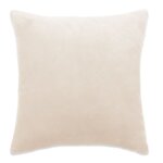 Vidaxl housses de coussin 4 pcs tissu 50x50 cm blanc cass