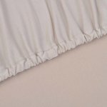 Vidaxl housse extensible de canap beige jersey de polyester