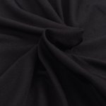 Vidaxl housse extensible de canap noir jersey de polyester