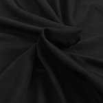 Vidaxl housse extensible de canap noir jersey de polyester