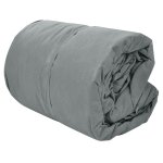Vidaxl housse de roulotte taille l gris Vidaxl housse de roulotte taille l gris