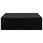 Vidaxl housse de salon de jardin 12 ?illets 250x250x70 cm