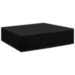 Vidaxl housses de salon de jardin 2 pcs 8 ?illets 200x200x70 cm