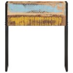 Vidaxl jardinire 60x20x68 cm bois de rcupration massif
