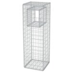 Vidaxl jardinière / poteau pour panier de gabion acier 50x50x160 cm Vidaxl jardinière / poteau pour panier de gabion acier 50x50x160 cm