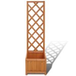 Vidaxl jardinière en treillis 40 x 30 x 135 cm Vidaxl jardinière en treillis 40 x 30 x 135 cm
