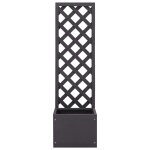 Vidaxl jardinière en treillis 40x30x135 cm wpc Vidaxl jardinière en treillis 40x30x135 cm wpc