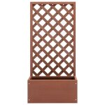 Vidaxl jardinière en treillis 70x30x135 cm wpc Vidaxl jardinière en treillis 70x30x135 cm wpc