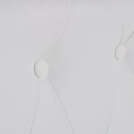 Vidaxl jeu de canap  2 places et  3 places cuir synthtique blanc