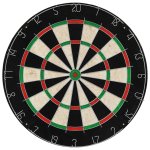 Vidaxl jeu de cibles professionnel en sisal avec 6 flchettes