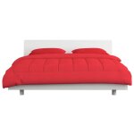 Vidaxl jeu de couette 3 pcs tissu bordeaux 240x220 / 80x80 cm Vidaxl jeu de couette 3 pcs tissu bordeaux 240x220 / 80x80 cm