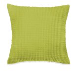 Vidaxl jeu de coussin 2 pcs velours 60 x 60 cm vert