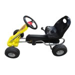 Vidaxl kart à pédales jaune Vidaxl kart à pédales jaune