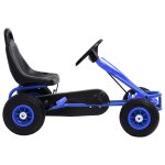 Vidaxl kart à pédales avec pneus bleu Vidaxl kart à pédales avec pneus bleu