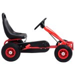Vidaxl kart à pédales avec pneus rouge Vidaxl kart à pédales avec pneus rouge
